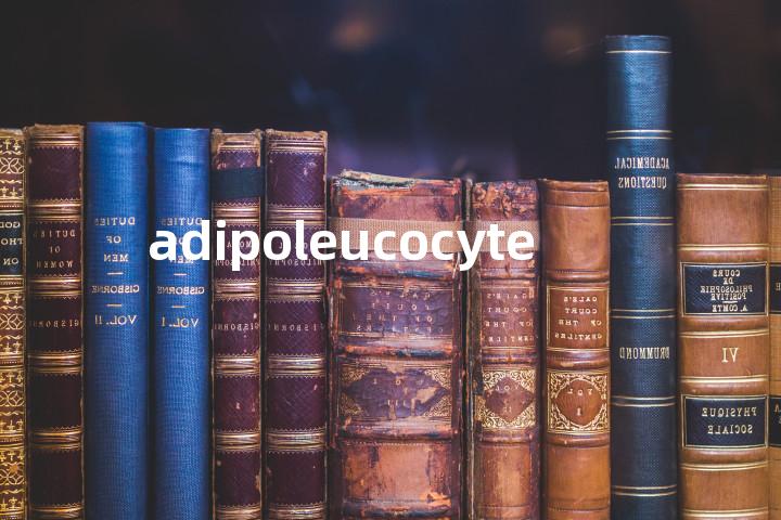 adipoleucocyte单词图解，单词释义场景配图
