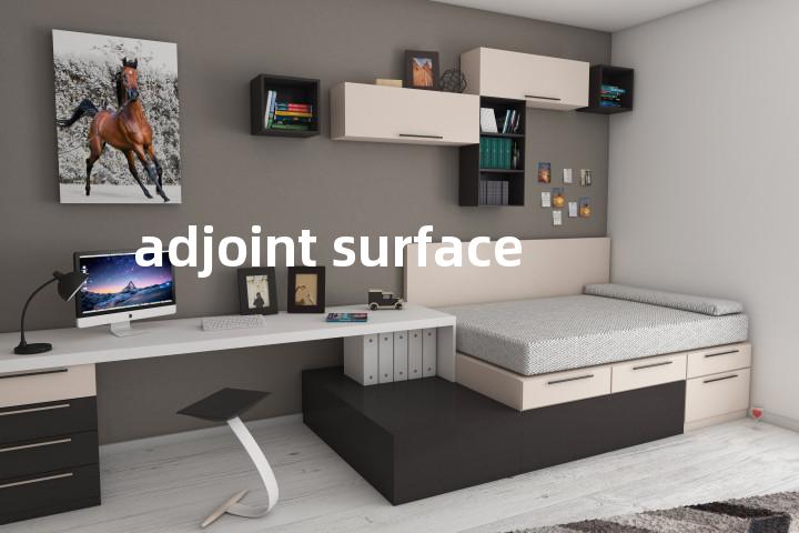 adjoint surface单词图解，单词释义场景配图