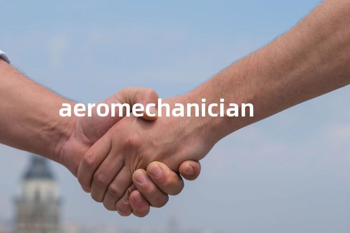 aeromechanician单词图解，单词释义场景配图