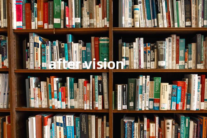 after vision单词图解，单词释义场景配图