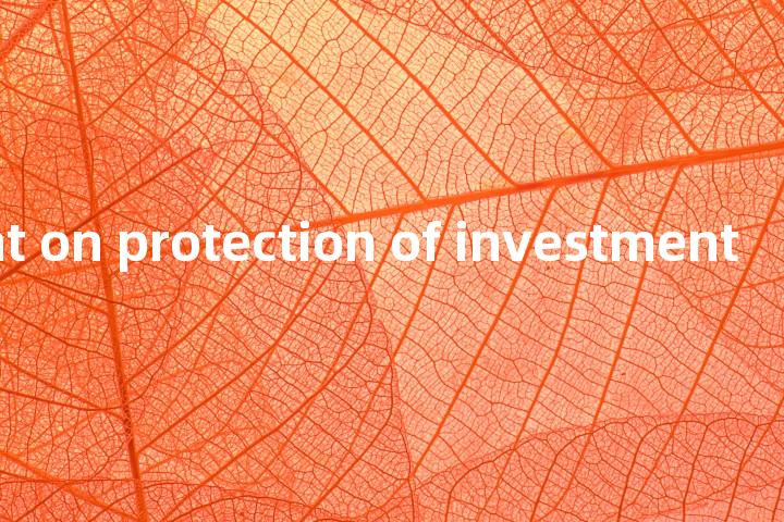 agreement on protection of investment单词图解，单词释义场景配图