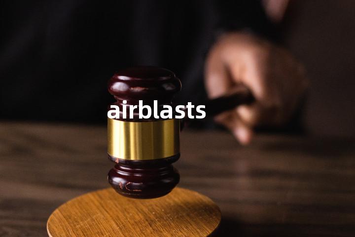 airblasts单词图解，单词释义场景配图