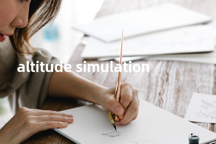 altitude simulation单词图解，单词释义场景配图