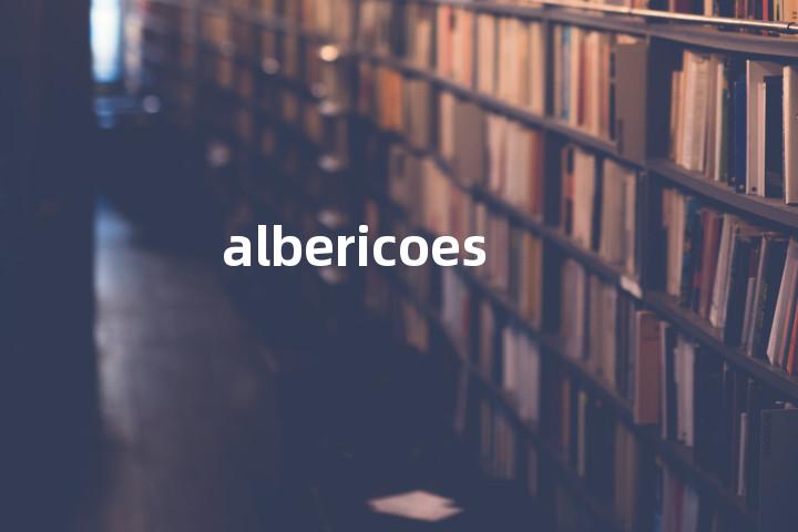 albericoes单词图解，单词释义场景配图