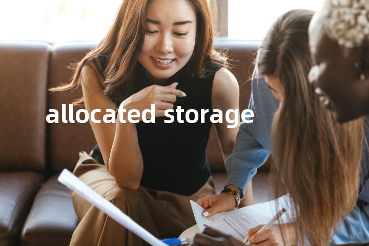 allocated storage单词图解，单词释义场景配图