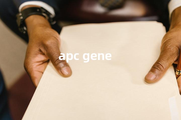 apc gene单词图解，单词释义场景配图