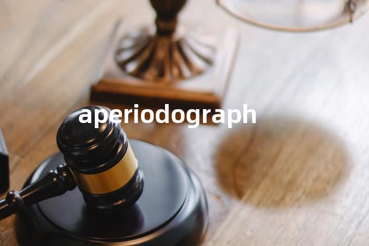 aperiodograph单词图解，单词释义场景配图
