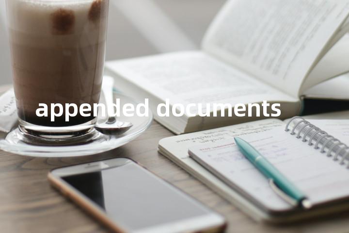 appended documents单词图解，单词释义场景配图