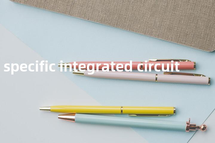 application specific integrated circuit单词图解，单词释义场景配图