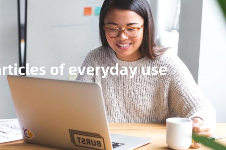 articles of everyday use单词图解，单词释义场景配图