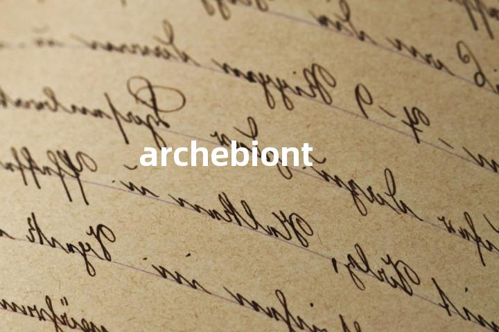 archebiont单词图解，单词释义场景配图