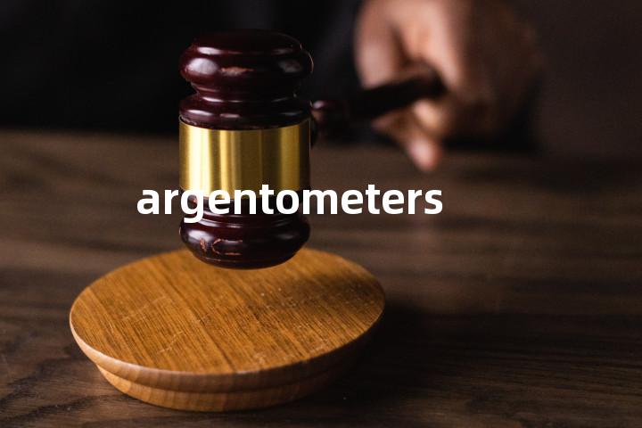 argentometers单词图解，单词释义场景配图