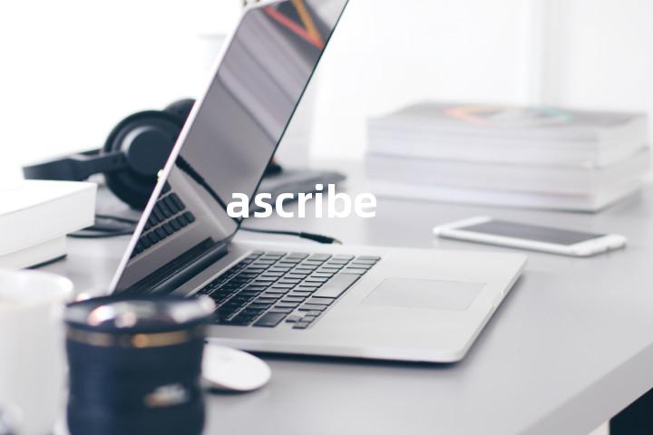 ascribe