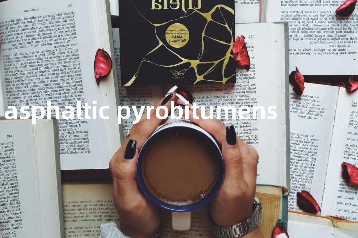 asphaltic pyrobitumens单词图解，单词释义场景配图