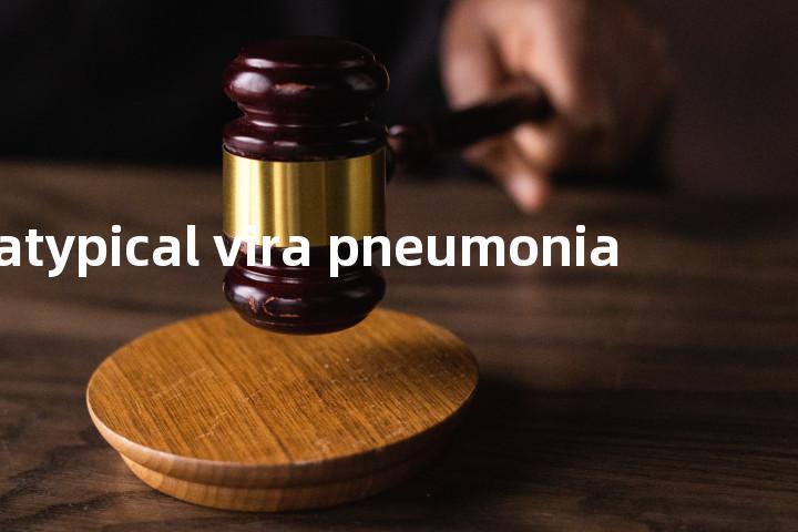 atypical vira pneumonia单词图解，单词释义场景配图
