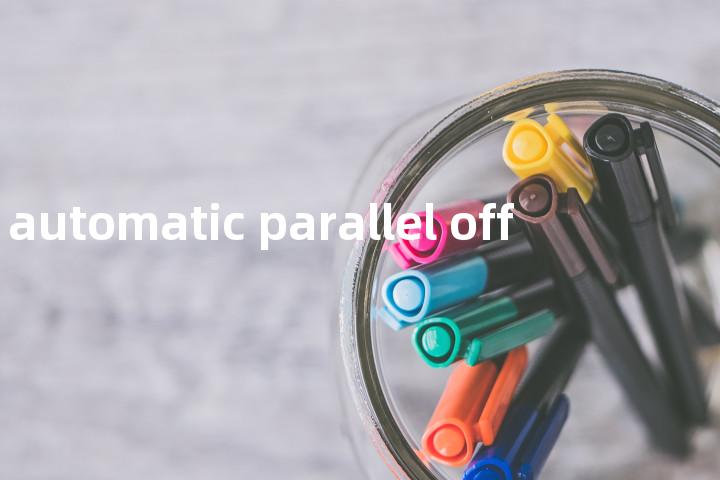 automatic parallel off单词图解，单词释义场景配图