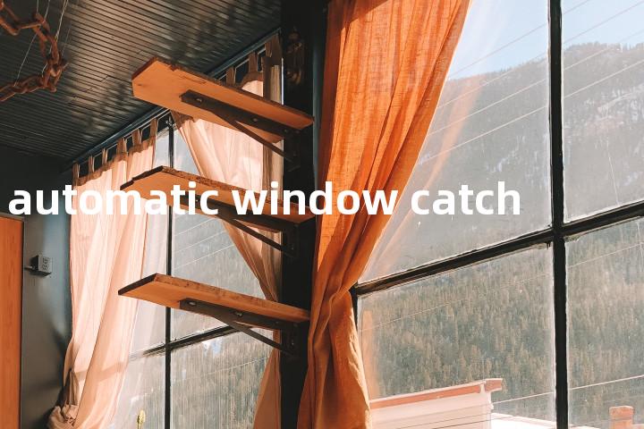 automatic window catch单词图解，单词释义场景配图