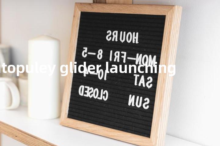 autopuley glider launching单词图解，单词释义场景配图