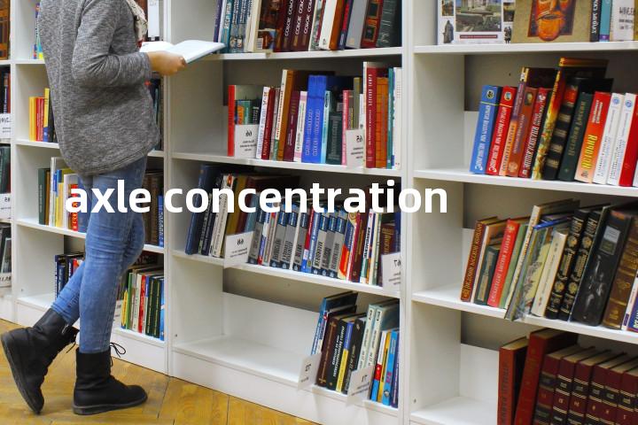 axle concentration单词图解，单词释义场景配图