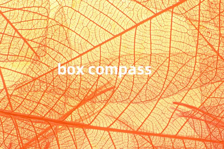box compass单词图解，单词释义场景配图