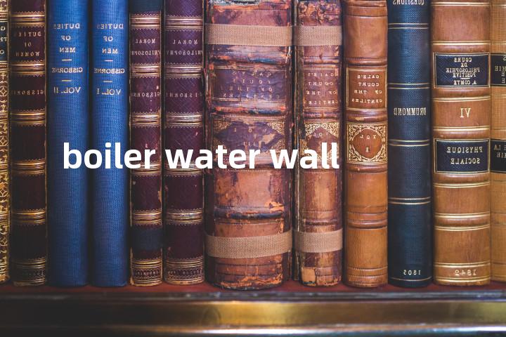 boiler water wall单词图解，单词释义场景配图