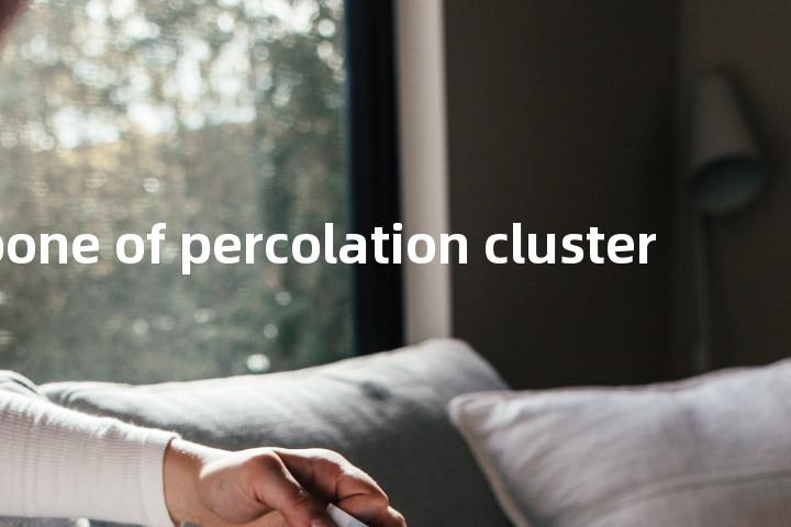 backbone of percolation cluster单词图解，单词释义场景配图