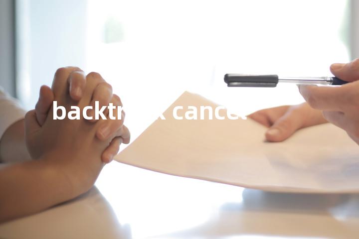 backtrack cancel单词图解，单词释义场景配图