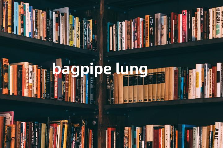 bagpipe lung单词图解，单词释义场景配图