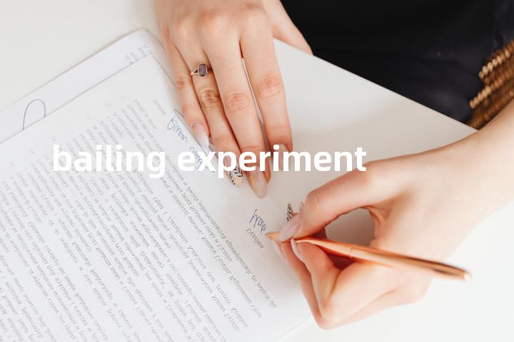 bailing experiment单词图解，单词释义场景配图