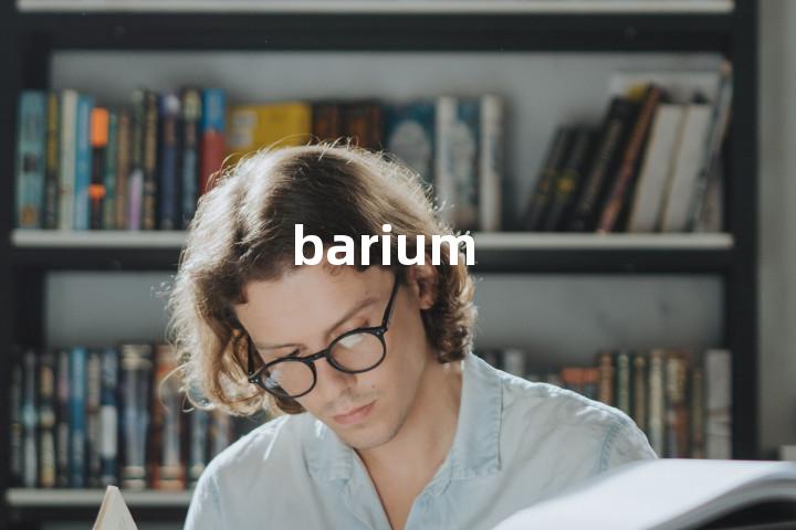 barium