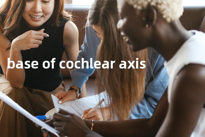 base of cochlear axis单词图解，单词释义场景配图