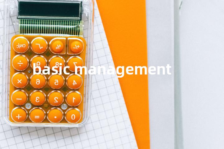 basic management单词图解，单词释义场景配图