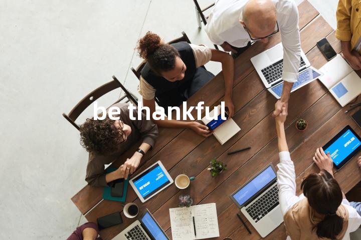 be thankful单词图解，单词释义场景配图