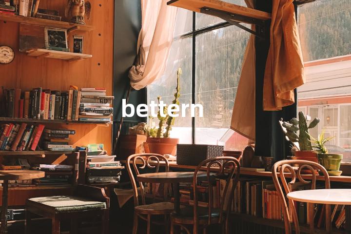 bettern单词图解，单词释义场景配图