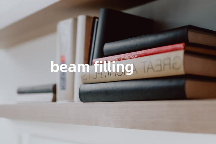 beam filling单词图解，单词释义场景配图