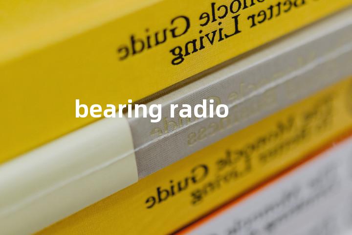 bearing radio单词图解，单词释义场景配图