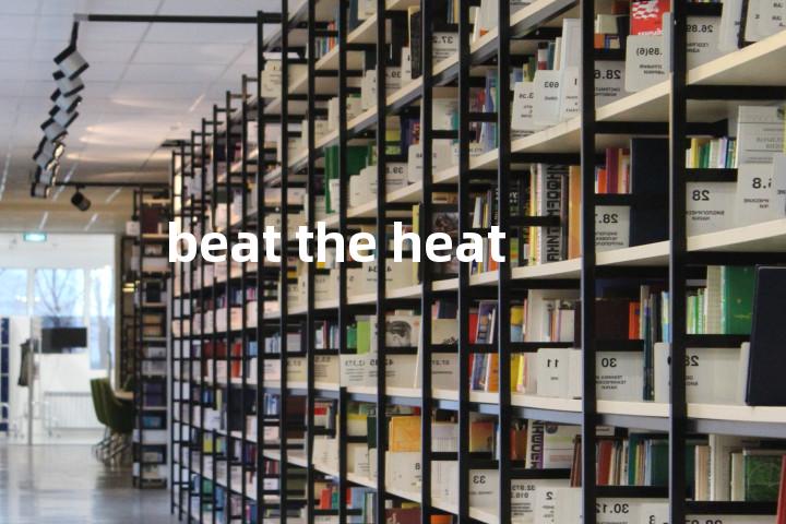 beat the heat单词图解，单词释义场景配图