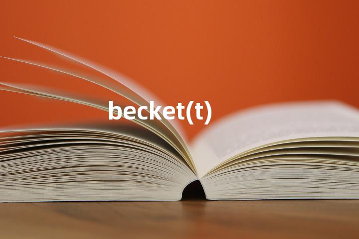 becket(t)单词图解，单词释义场景配图
