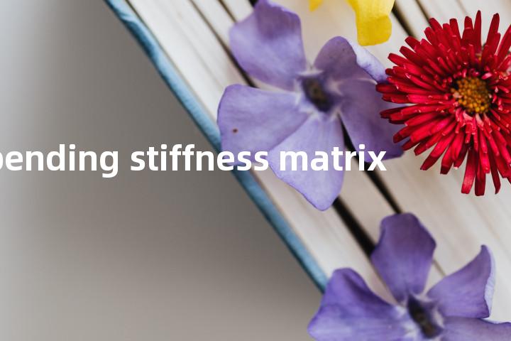 bending stiffness matrix单词图解，单词释义场景配图