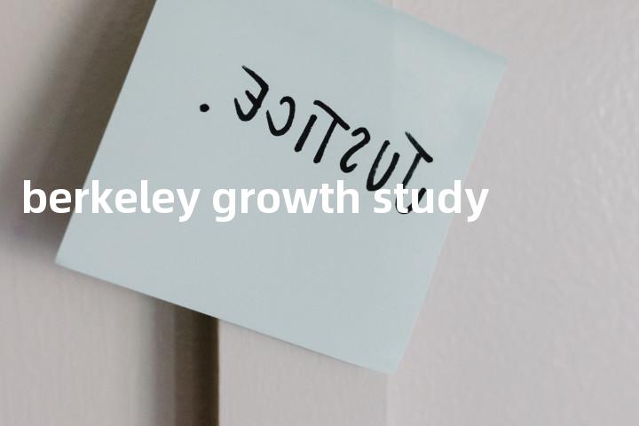berkeley growth study单词图解，单词释义场景配图