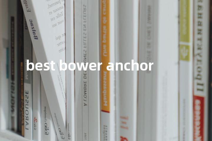 best bower anchor单词图解，单词释义场景配图