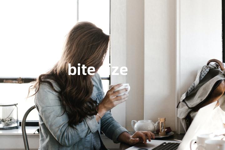 bite size单词图解，单词释义场景配图