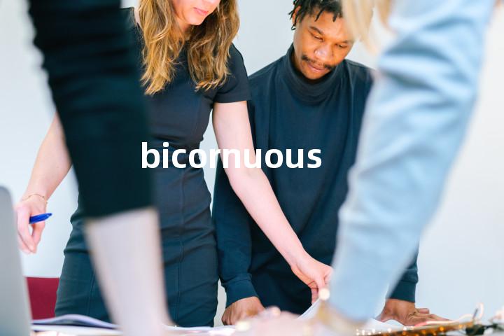 bicornuous单词图解，单词释义场景配图