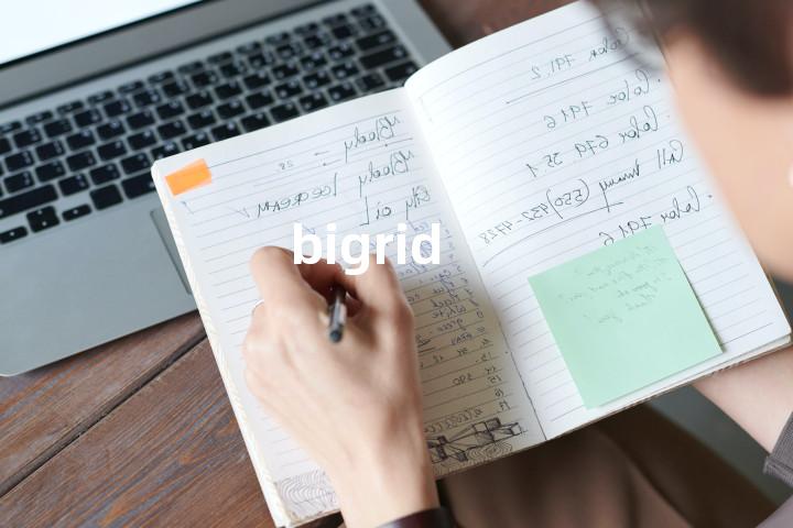 bigrid单词图解，单词释义场景配图
