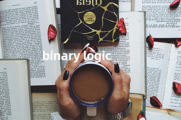 binary logic单词图解，单词释义场景配图