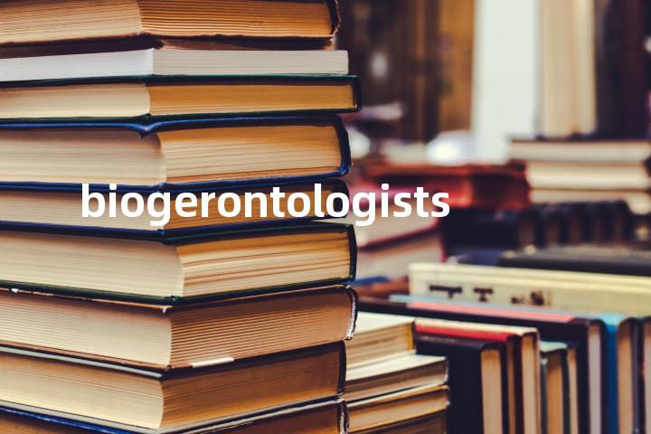 biogerontologists单词图解，单词释义场景配图