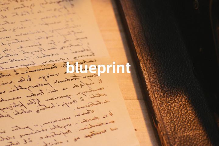 blueprint