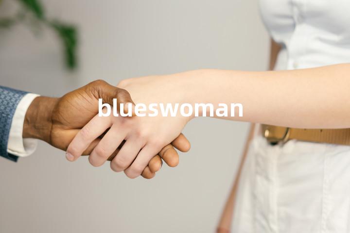 blueswoman单词图解，单词释义场景配图