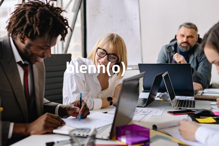 blenn(o)-单词图解，单词释义场景配图