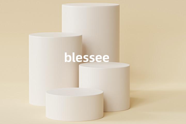 blessee单词图解，单词释义场景配图